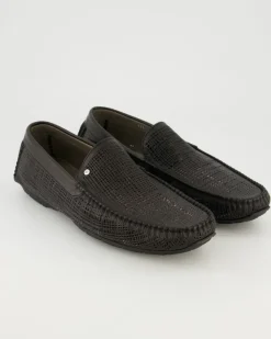 AB0010 Mokassins in Schwarz