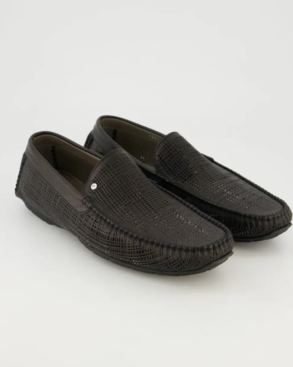 AB0010 Mokassins in Schwarz