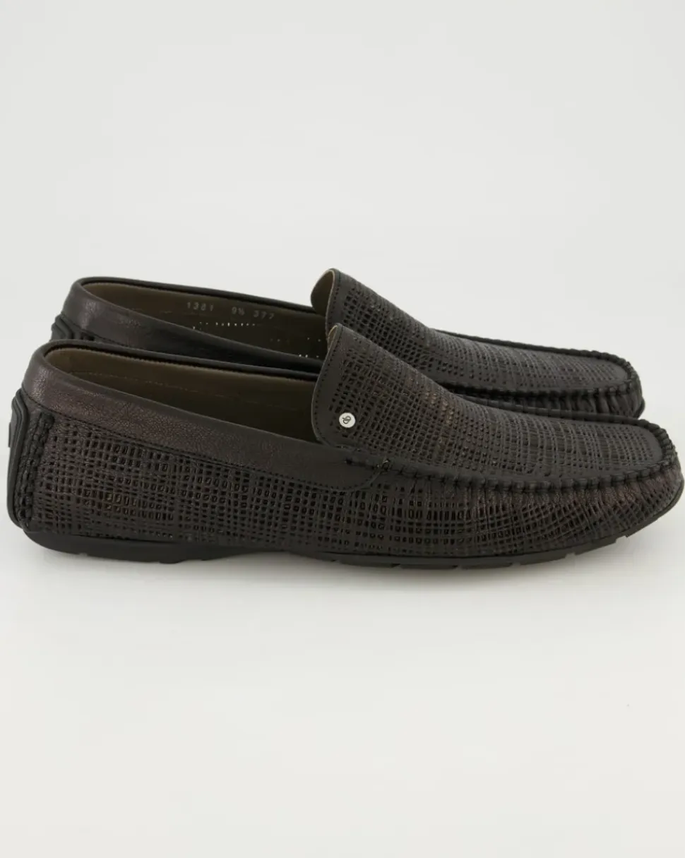AB0010 Mokassins in Schwarz