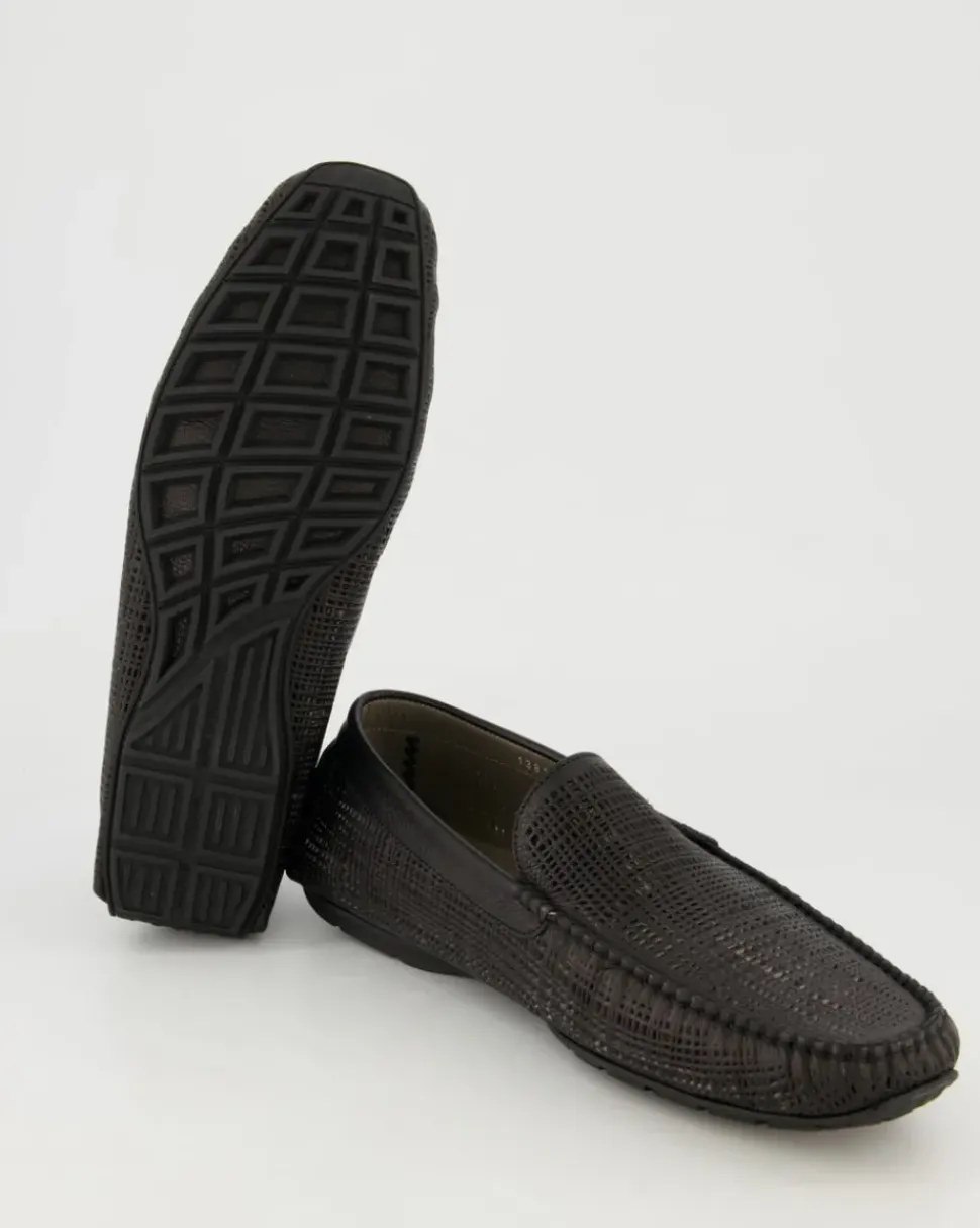 AB0010 Mokassins in Schwarz