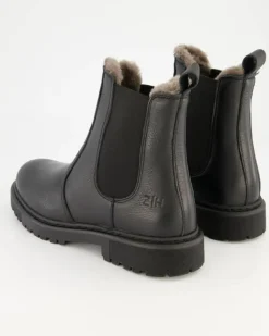 A7880-27 Chelsea Boots in Schwarz