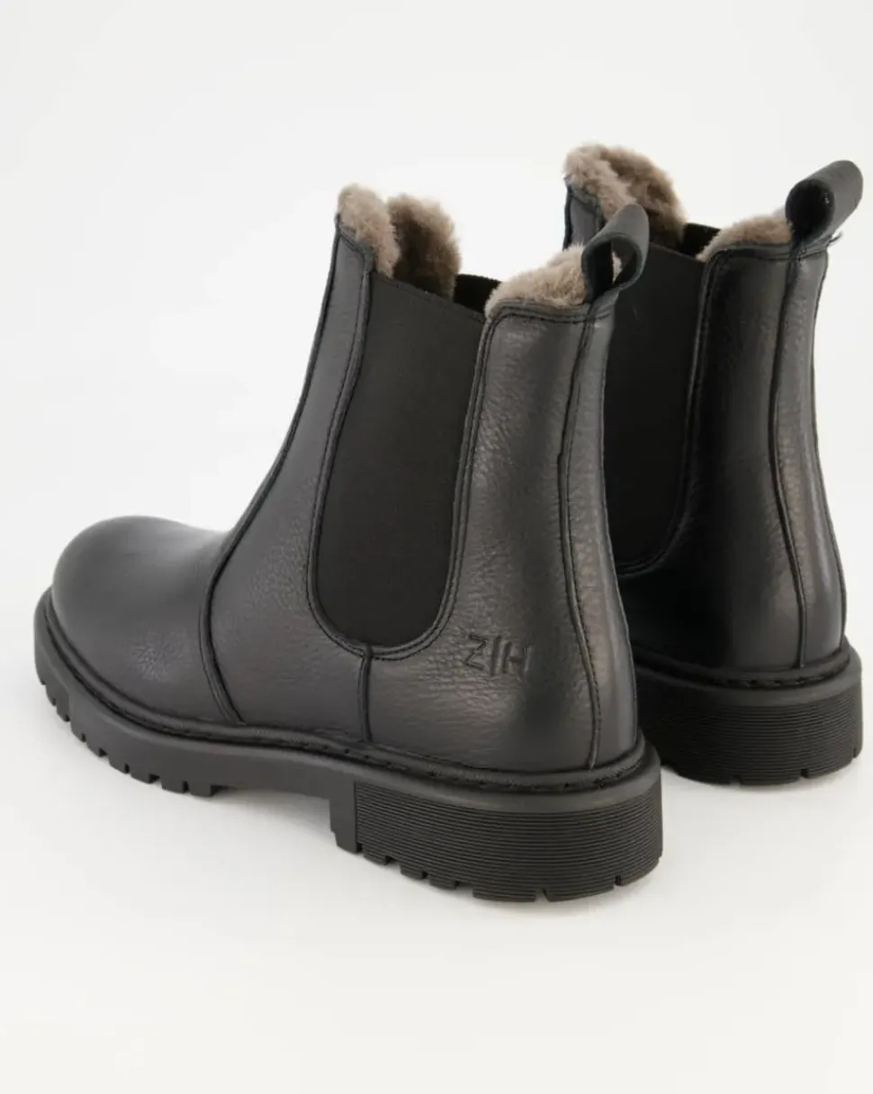 A7880-27 Chelsea Boots in Schwarz