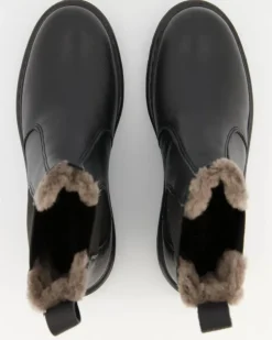 A7880-27 Chelsea Boots in Schwarz