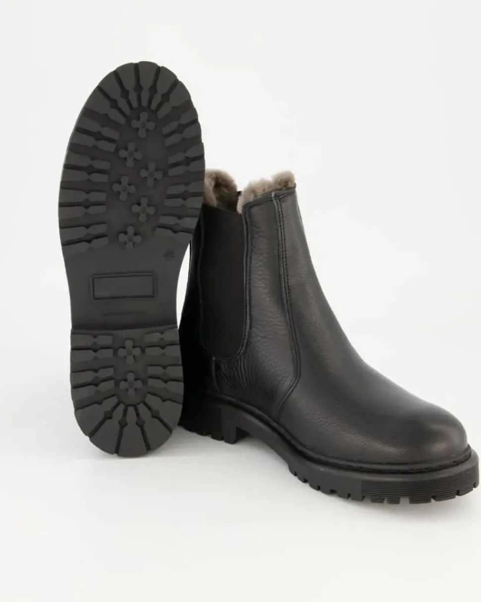 A7880-27 Chelsea Boots in Schwarz