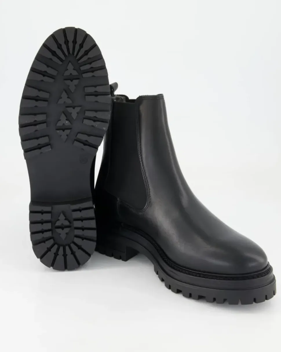A8381-19 Chelsea Boots in Schwarz