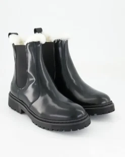 A7880-54 Chelsea Boots in Schwarz