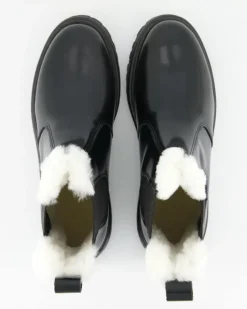 A7880-54 Chelsea Boots in Schwarz