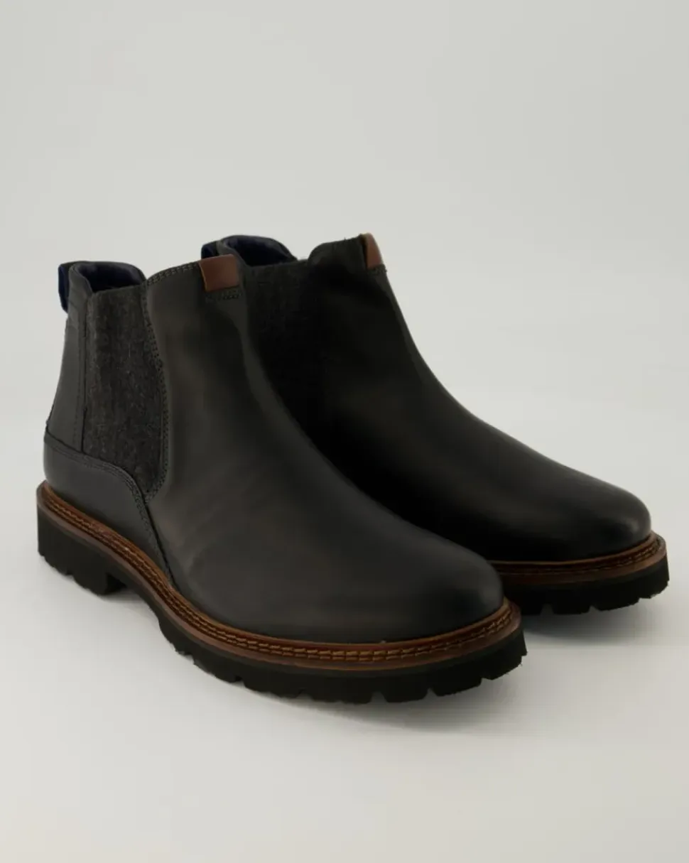 Adalrik-712 Chelsea Boots in Schwarz