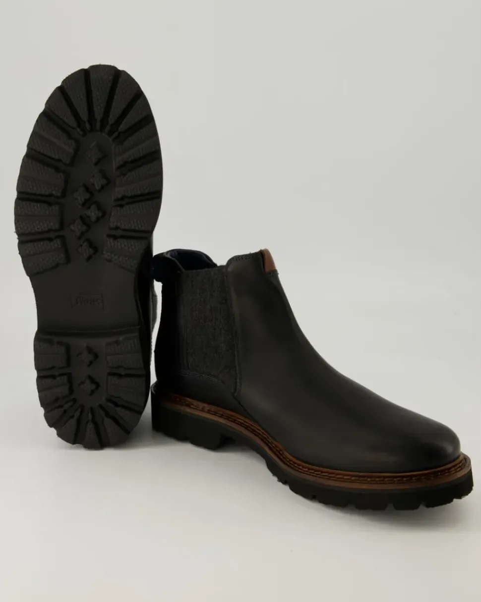 Adalrik-712 Chelsea Boots in Schwarz