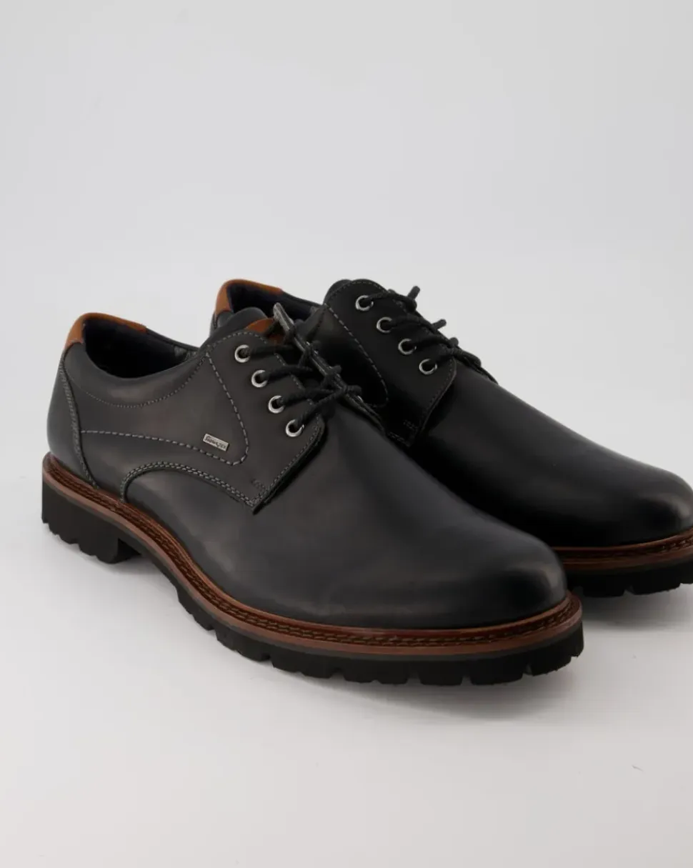 Adalrik-703-Tex-H Schnürschuhe in Schwarz