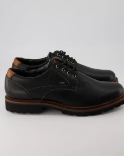 Adalrik-703-Tex-H Schnürschuhe in Schwarz