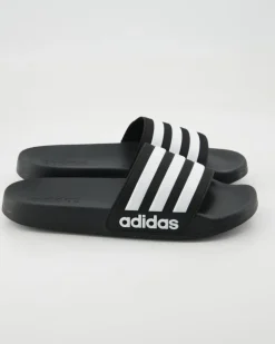Adilette Shower K Badeschuhe in Schwarz