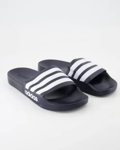 Adilette Shower Pantoletten in Blau