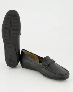 Albany Mokassins in Schwarz