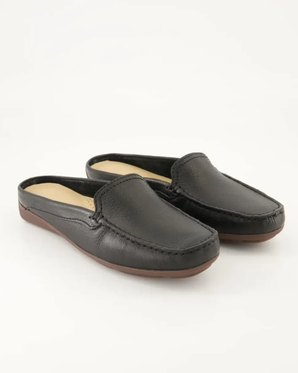 Albany Pantoletten in Schwarz