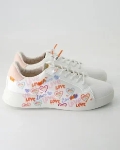 Alexa Love multicolor Sneaker in Weiß