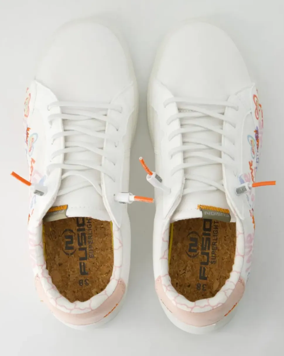 Alexa Love multicolor Sneaker in Weiß