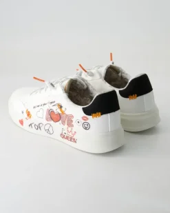 Alexa Love multicolor Sneaker in Weiß