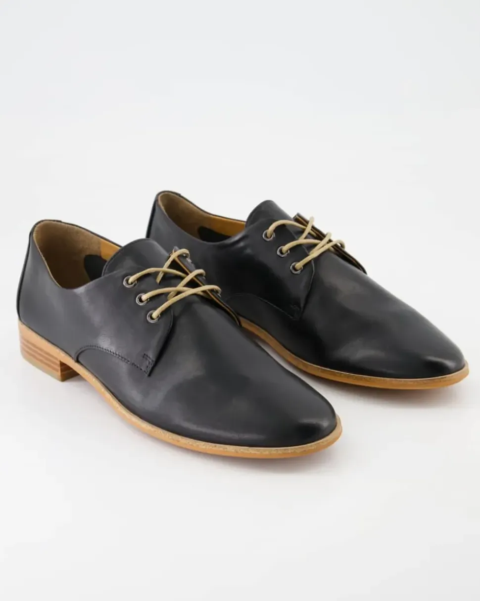 Alma 01 Schnürschuhe in Schwarz