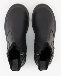 2976 Alyson w/zips Stiefeletten in Schwarz