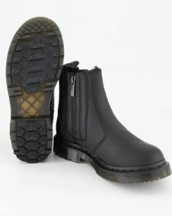 2976 Alyson w/zips Stiefeletten in Schwarz