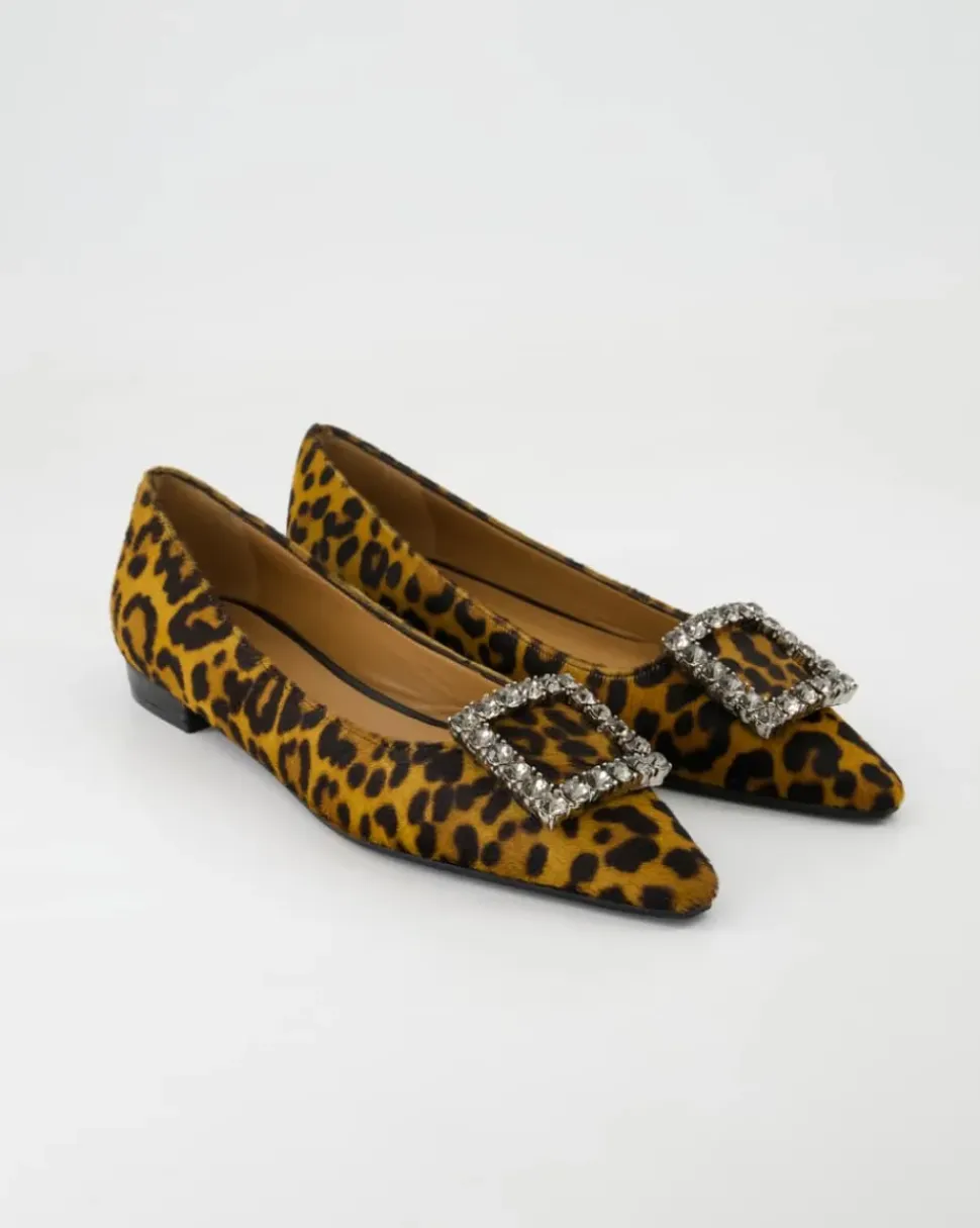 AMAIA Ballerinas in Braun