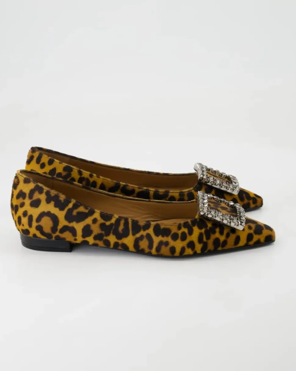 AMAIA Ballerinas in Braun
