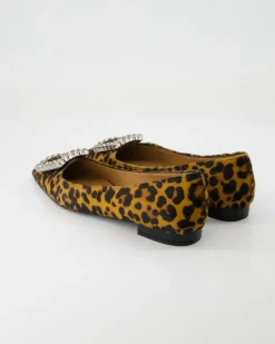 AMAIA Ballerinas in Braun