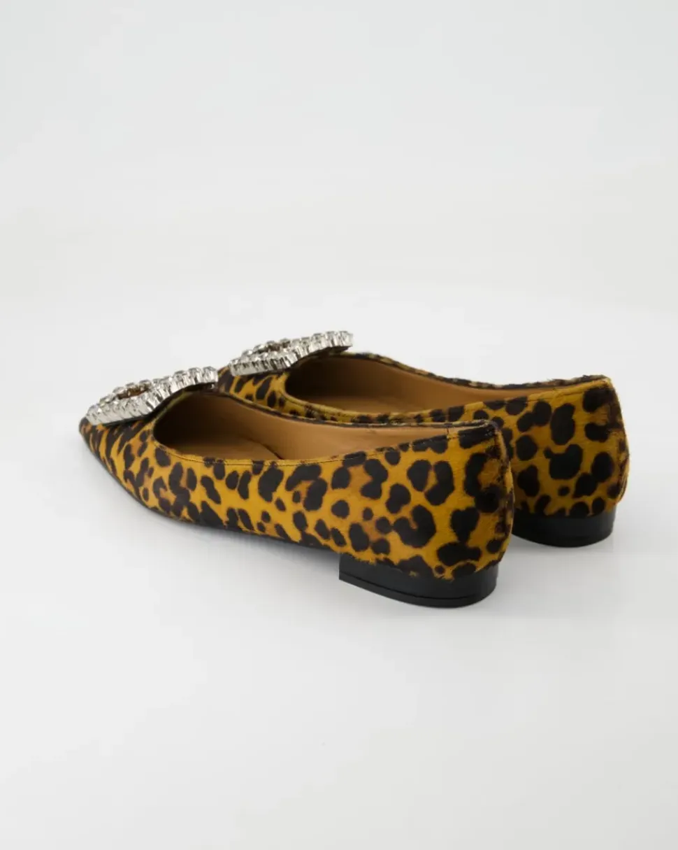 AMAIA Ballerinas in Braun