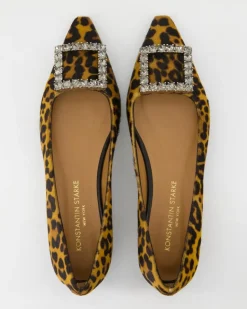AMAIA Ballerinas in Braun