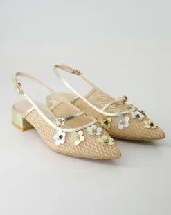 Amisanti Slingpumps in Gold