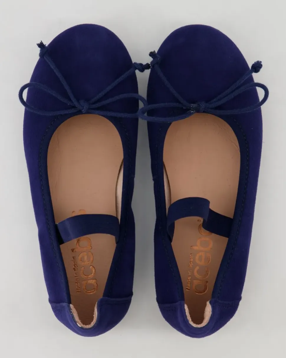 6009AN Ballerinas in Blau