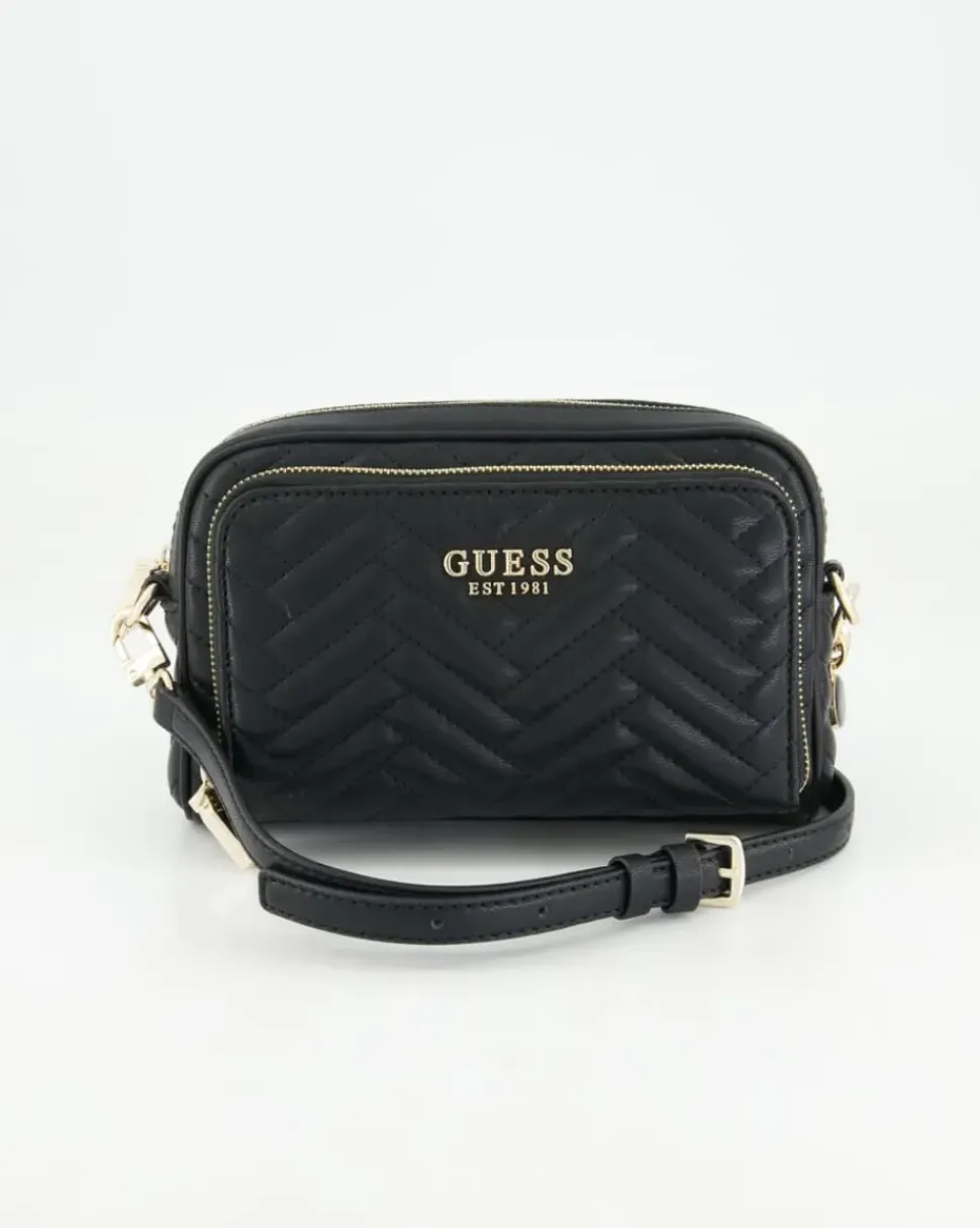 Anning Camera Crossbody Handtasche in Schwarz