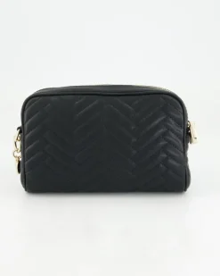 Anning Camera Crossbody Handtasche in Schwarz