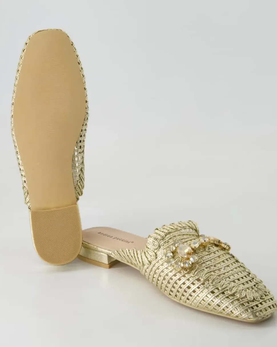 AP 23008-A1 Pantoletten in Gold