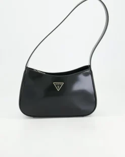 Arnela Top Zip Shoulder Bag Handtasche in Schwarz