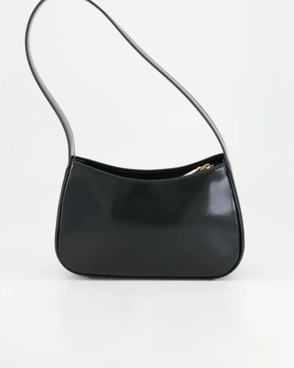 Arnela Top Zip Shoulder Bag Handtasche in Schwarz