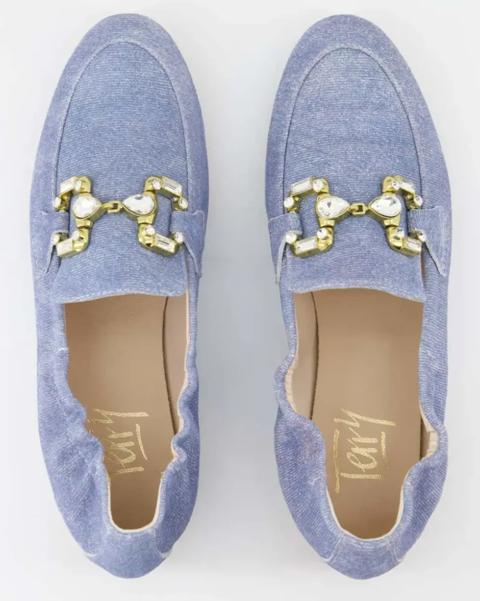 Arona Slipper in Blau