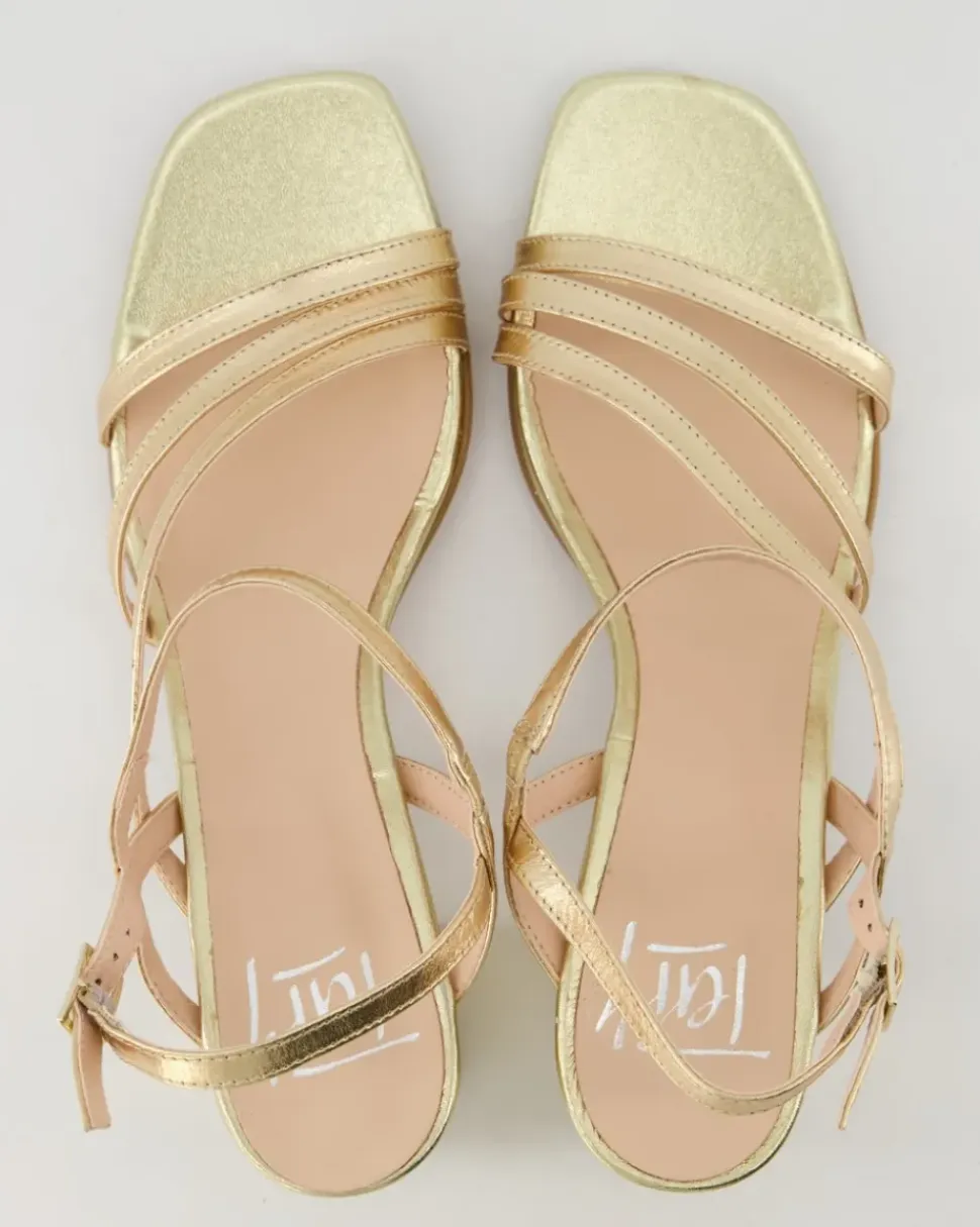 A47146 Sandalen in Gold