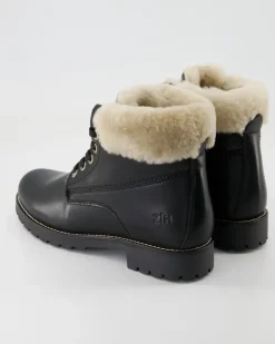 A5494-47 Schnürstiefel in Schwarz