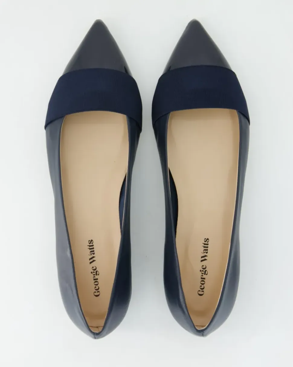 A8008-SF Ballerinas in Blau
