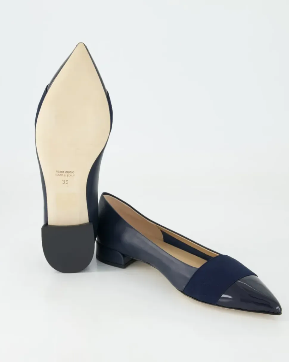 A8008-SF Ballerinas in Blau