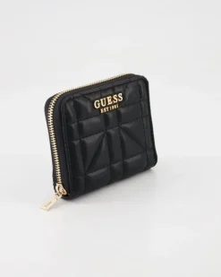 Assia SLG Small Zip Around Portemonnaie in Schwarz