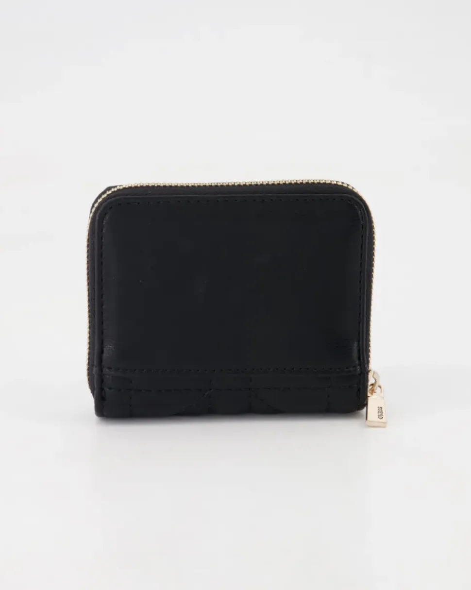Assia SLG Small Zip Around Portemonnaie in Schwarz