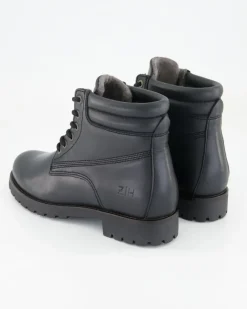 A7638-25 Stiefeletten in Schwarz