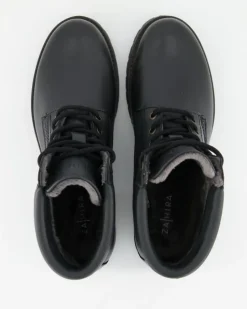 A7638-25 Stiefeletten in Schwarz
