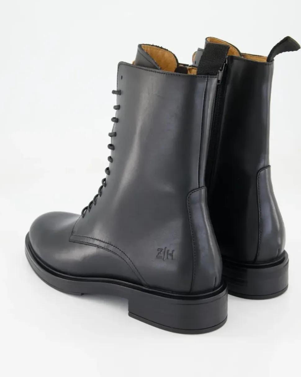 A8776-01 Stiefeletten in Schwarz