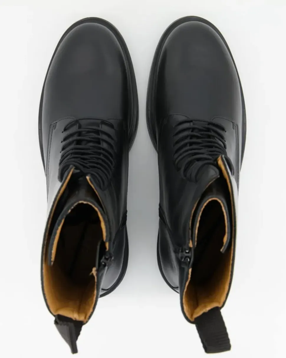 A8776-01 Stiefeletten in Schwarz