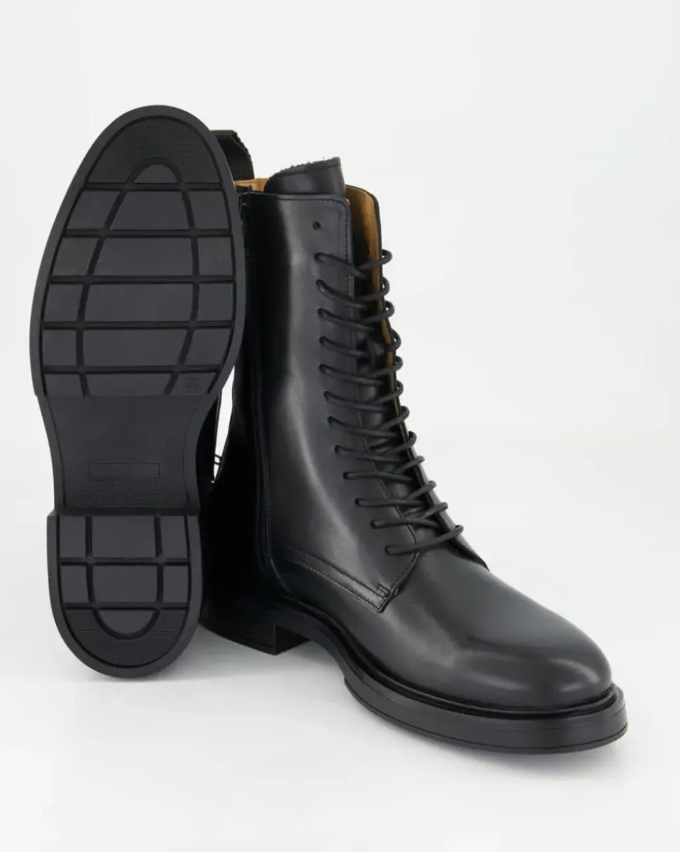A8776-01 Stiefeletten in Schwarz