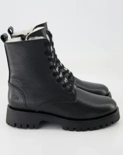 A8398-23 Stiefeletten in Schwarz